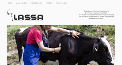 Desktop Screenshot of lassa.org.uk