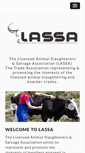 Mobile Screenshot of lassa.org.uk